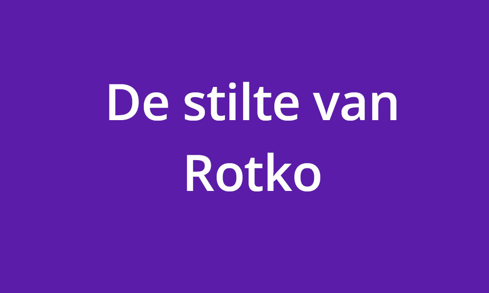 De stilte van Rothko